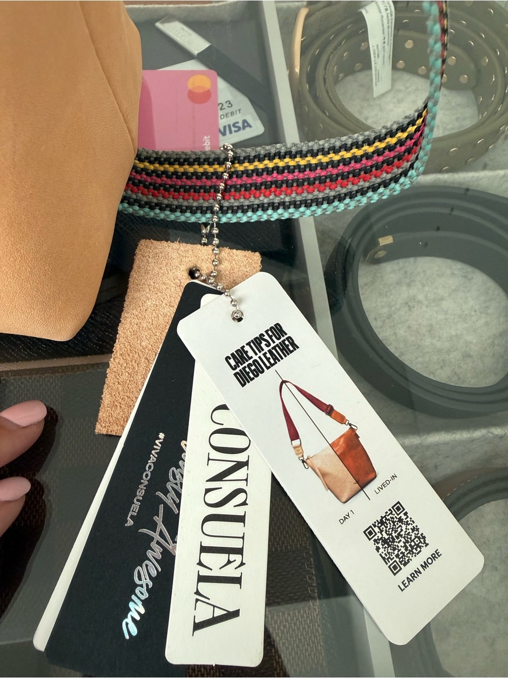 Consuela Diego Tool Bag in Natural Tan - Picture 4 of 7